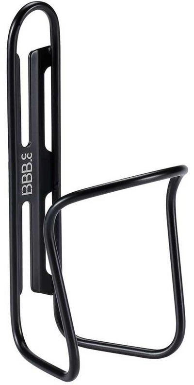 Bbb Cycling steelcage - portabidón de acero inoxidable - 30 mm - múltiples opciones de montaje - bicicleta de carrera, gravel MTB - portabotellas negro - bbc-51