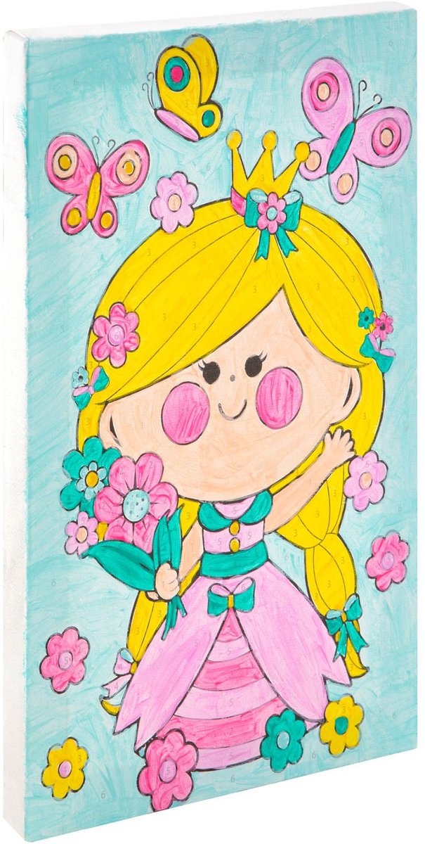 Pintura por número - Chica