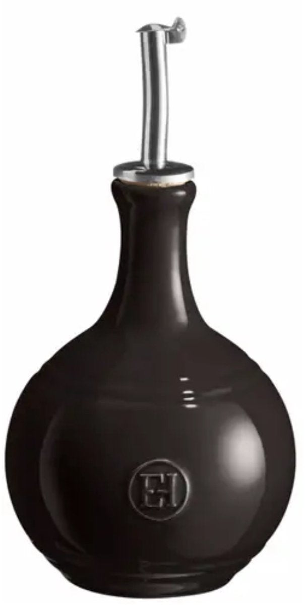 Emile henry vinagre botella fusain 450 ml