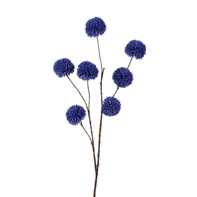 Roberts collection pompón flor artificial 98cm azul