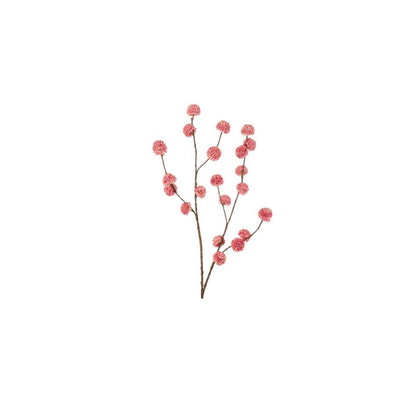 Roberts collection rama artificial pompón rosa 100cm