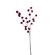 Roberts collection kunsttak pompom bordeaux 100cm