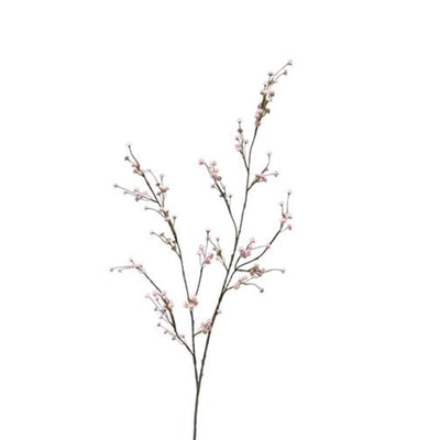 Collezione Roberts ramo artificiale in gesso rosa 115 cm