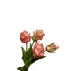 Colección Roberts ramo de tulipanes artificiales loro rosa