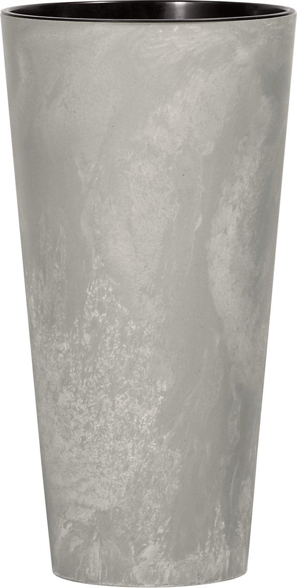 Prosperplast - maceta - maceta con inserto tubus smart concrete - el color y el patrón imitan el hormigón
