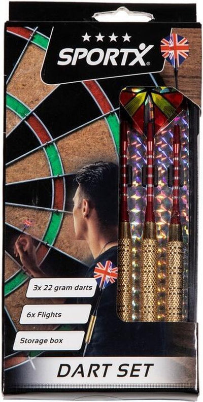 Sportx dart deluxe nel caso 22 grammi