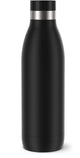 Tefal bludrop basic - bottiglia thermos - 0,7 l - nero - acciaio inossidabile - a tenuta stagna - adatto per bevande calde e fredde