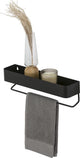 Sealskin brix - perchero de pared con toallero 35 cm - m - negro