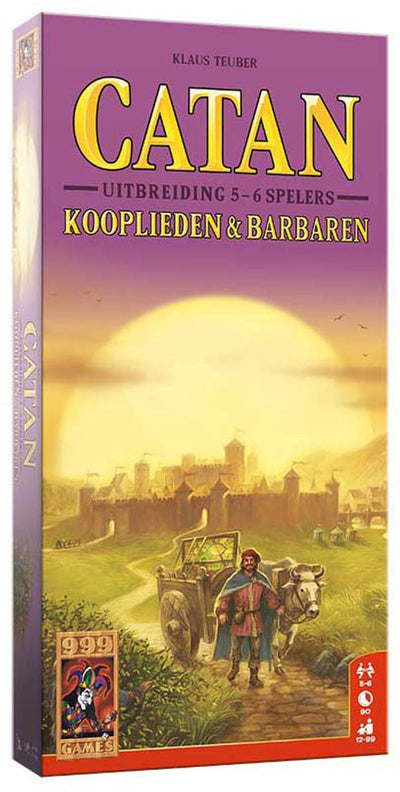 999 Juegos 999 Juegos Catan: Expansión de comerciantes Barbaren 5 6 jugadores Juego de mesa