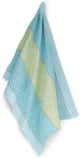 Kela kitchen - set strofinacci carla da 4 - cotone - verde -