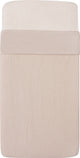 Witlof coperta per lettino per bambini tuck-inn morbide onde di sabbia 60 x 120 cm