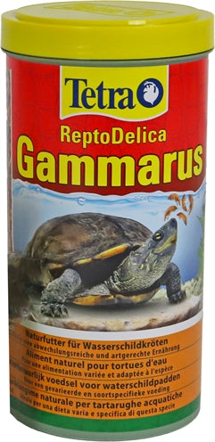 Tetra gammarus tortuga comida