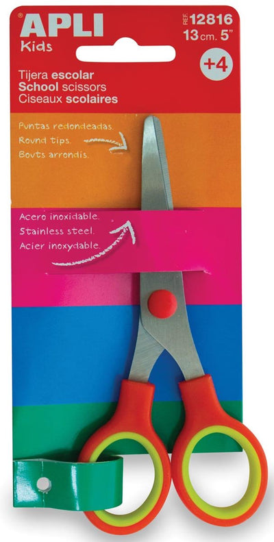Forbici per bambini Apli - rosse - 13 cm