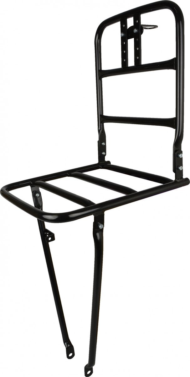 Front carrier 24 black aluminum