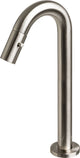 Rubinetto wc Plieger lupo 2.0 – rubinetto lavabo da appoggio – modello rialzato – bocca 20,0 cm – garanzia 10 anni – cromo spazzolato