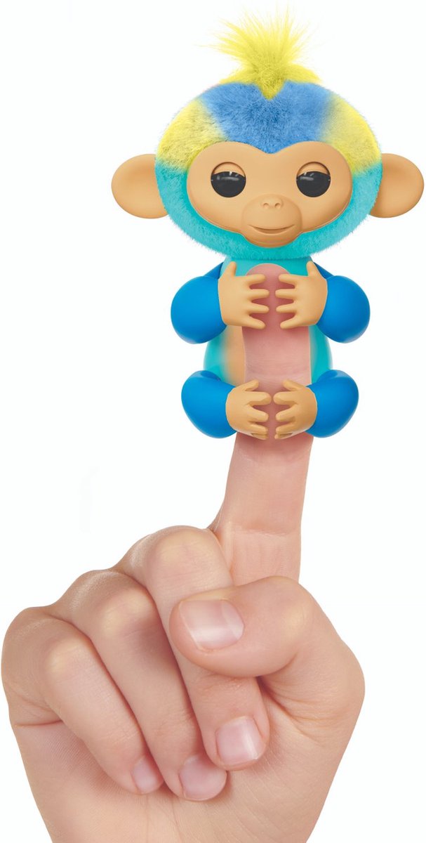 Fingerlings 2.0 scimmia Leone + luce e suono blu
