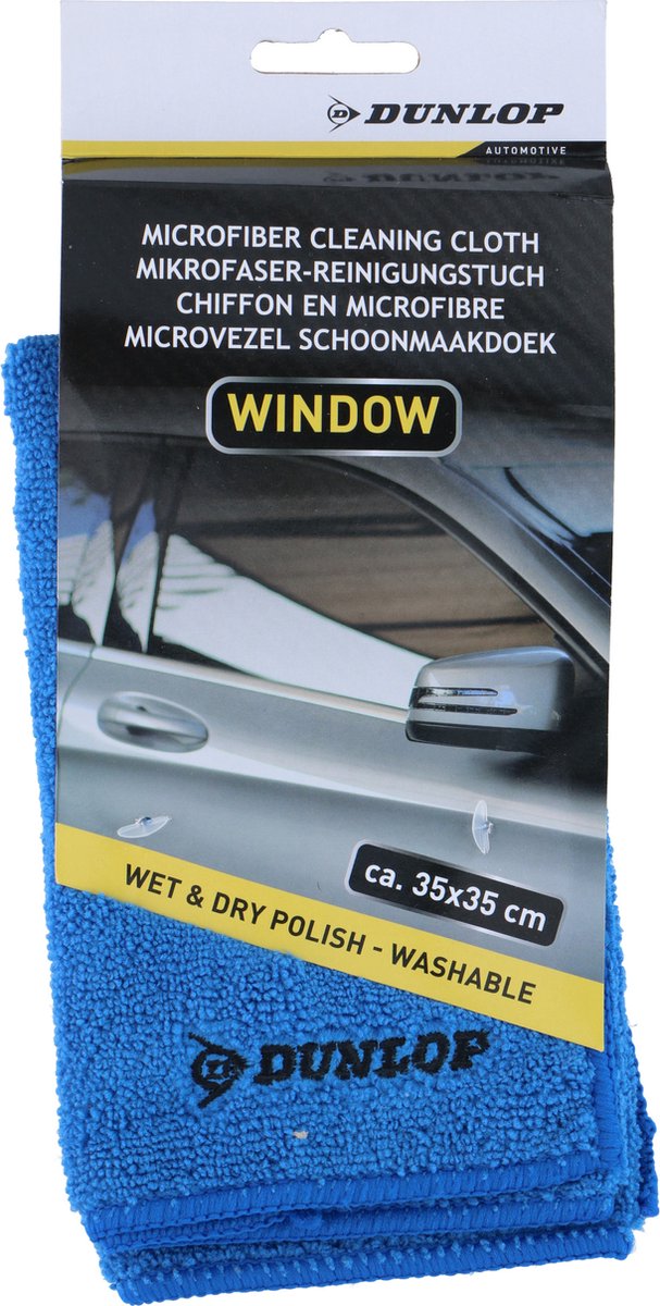 Vetro in stoffa in microfibra Dunlop 35x35 cm