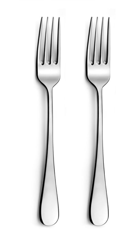 Amefa venus - Set forchette da tavola da 2 pezzi - lucido - color argento