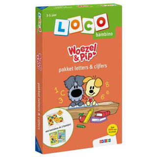 Bambino Loco - Pacchetto PIP Woezel - Numeri di lettere