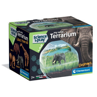 Clementoni juego de ciencia mi terrario salvaje - elefante