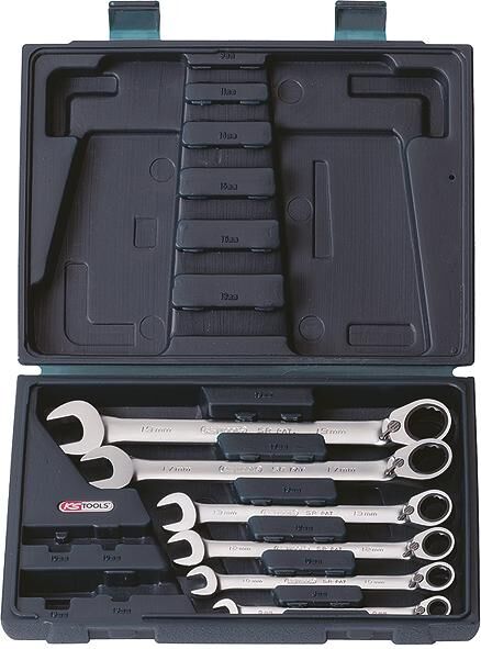 STRUMENTI KS Set di chiavi a cricchetto 6 pezzi.
