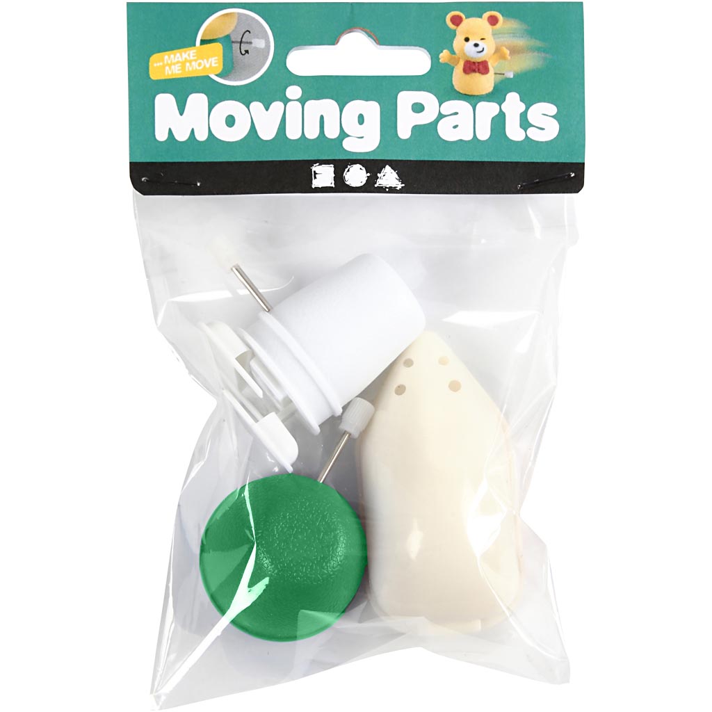 Meccanismi Creative Company per figure, h: 30+35+45 mm, 3 pezzi 1 scatola