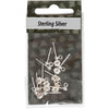 Creative Company Oorsteker, L: 13 mm, argento, 10 pezzo 1 scatola