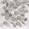Perline a crimpare dell'azienda Creativ, d 2 mm, argento, 50 pezzi 1 scatola