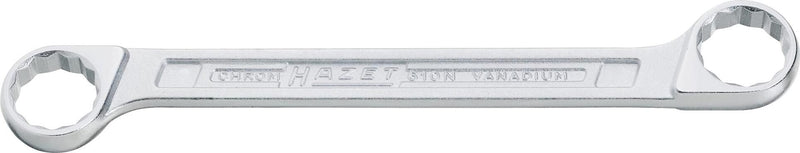 Llave de ring hazet 6x7 mm Form B recta