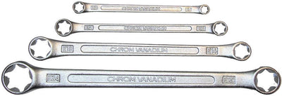 SW Stahl Torx Doppio anello anello set Flat Exf.