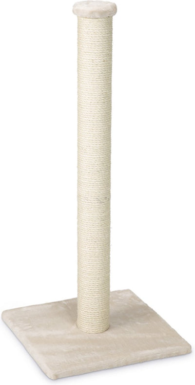 Beeztees gina - krabpaal - beige - xl - 40x40x90cm