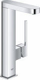 Miscelatore lavabo Grohe plus l con doccetta estraibile - bocca alta - piletta push open - risparmio idrico