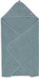 Jollein - capa de baño de rizo 75x75cm - toalla de bebé con capa de baño, chal, poncho de baño - verde mar