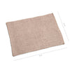 Tappetino da bagno Wicotex classico intrecciato 60x90 cm tortora