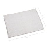 Wicotex wicotex anti-slip bath mat braid 60x90 cm white - afbeelding 1