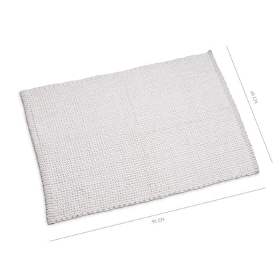 Wicotex wicotex anti-slip bath mat braid 60x90 cm white