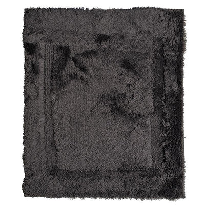 Alfombra de baño Wicotex uni gris oscuro 60x90cm