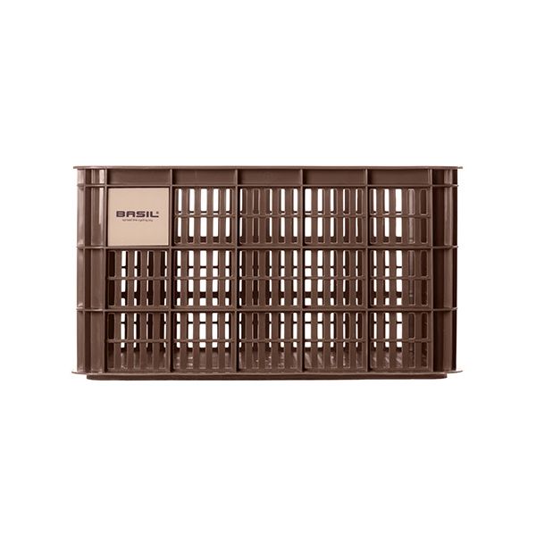 Basil Bicycle Crate L - Grande - 40 litros - Marrón