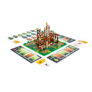 Asmodee lego® monkey palace bordspel (frans nederlands, 2 - 4 spelers, 45 minuten, vanaf 10 jaar)