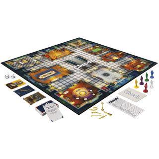 Hasbro Cluedo el clásico juego de crimen.