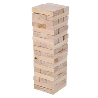 Basic let #039;s play houten stapeltoren 54-delig