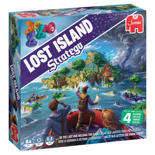 Jumbo Stratego Lost Island board game