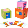 Smartgames peek-a-zoo - gioco educativo da impilare - 48 compiti di puzzle spaziali - gioco da solista per bambini piccoli - a partire da 2 anni