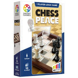 Smartgames chess peace - logical thinking game with chess rules - 60 educational strategy challenges - iq brainteaser solo game - from 8 years - afbeelding 1