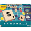 Mattel games scrabble - met houten blokjes - nederlandse editie