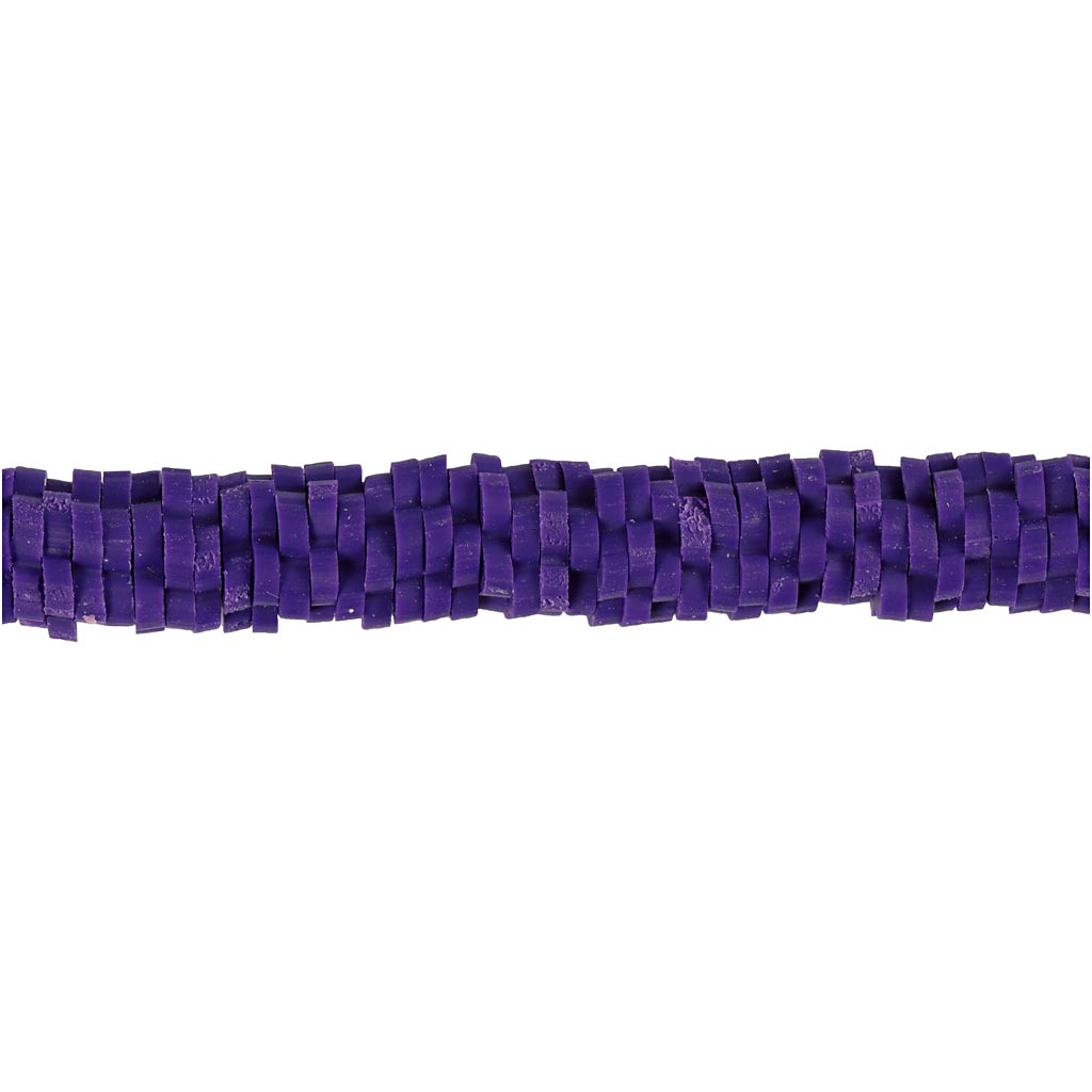 Perline di argilla Creativ Company, d 5-6 mm, misura del buco 2 mm, viola, 145 pezzi 1 scatola