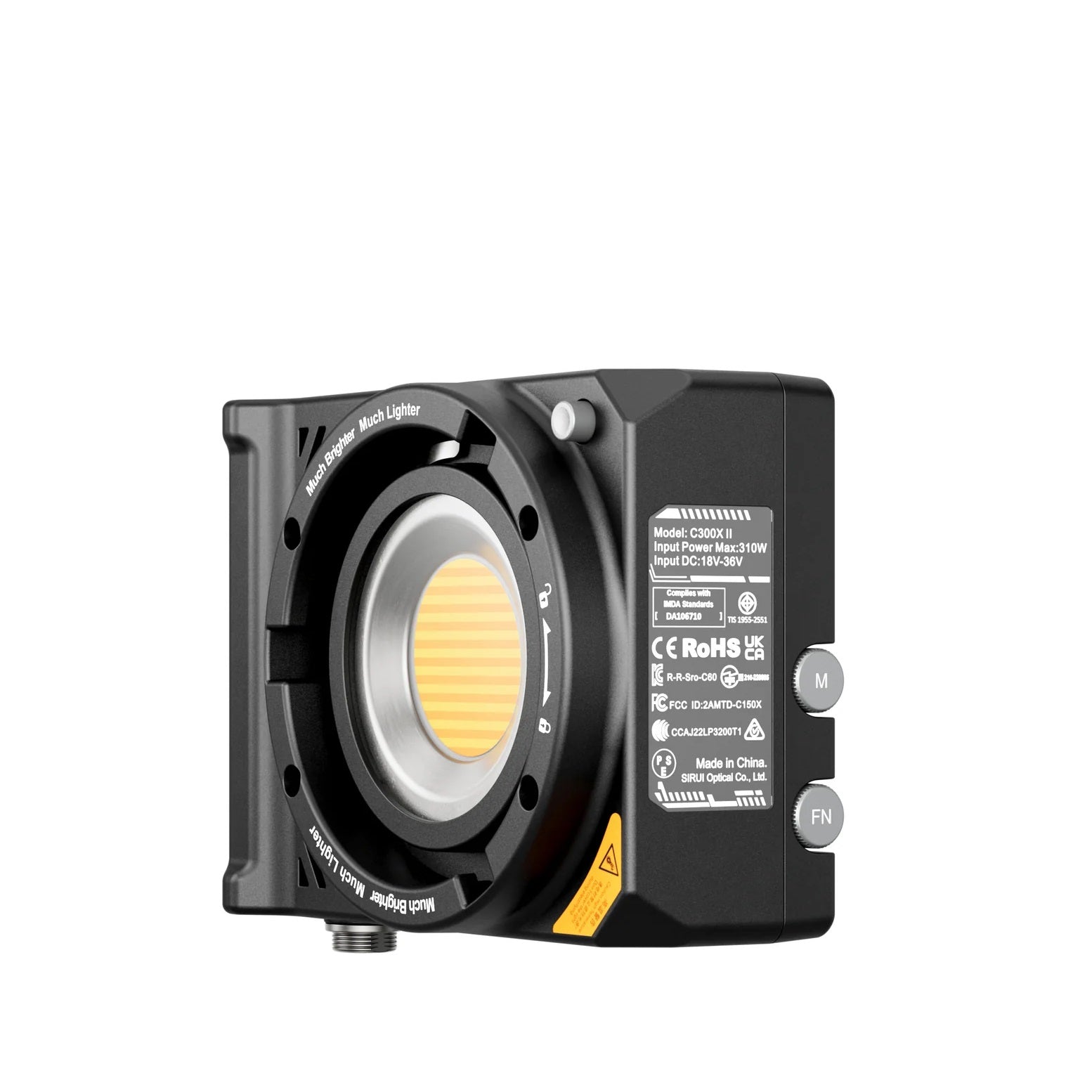 Lámpara led de bolsillo cob bicolor sirui c300x ii