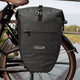 Sacca per biciclette di lince solo tpu 28L by-bike hayes nera impermeabile