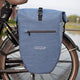 Sacca per biciclette di lince solo tpu 28L blu impermeabile e-bike Hayes