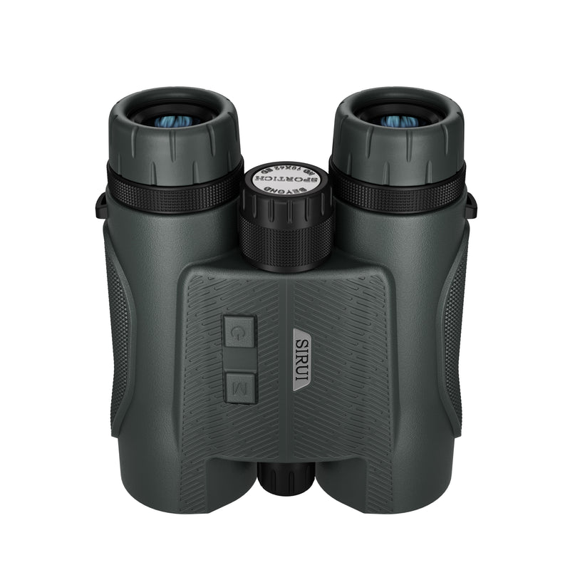 Binocolo Sirui sportich b1042b-md-gn 10x42 con telemetro laser